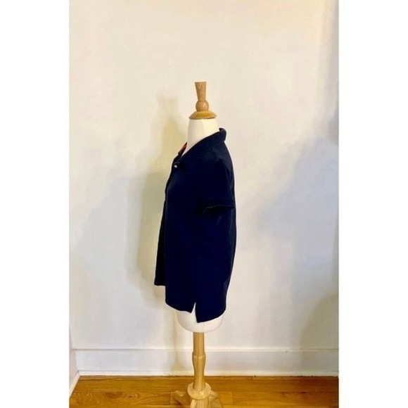 Navy Blue Polo Shirt - Picture 3 of 4